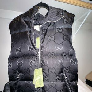 Gucci Jumbo GG Canvas Vest